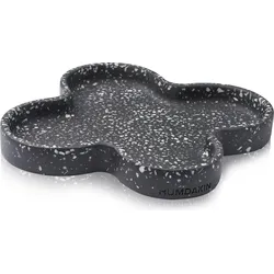 Humdakin Palermo Terrazzo Dekoratives Tablett schwarz