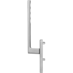 Hoppe, Fenstergriff, Hebeschiebetürgriff TOULON aussen PZ, Länge 253, Aluminium Edelstahl Effekt