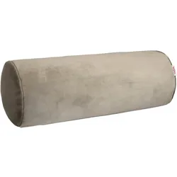 NACKENROLLENHÜLLE Samt&Sonders taupe 40/15 cm