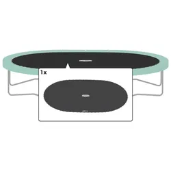 BERG AirFlow Sprungtuch für Grand Champion 470 Trampoline, oval