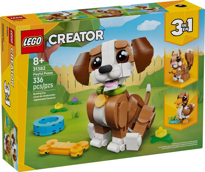 LEGO® Creator 3in1 31382 Niedliche Tiere: Verspielter Welpe