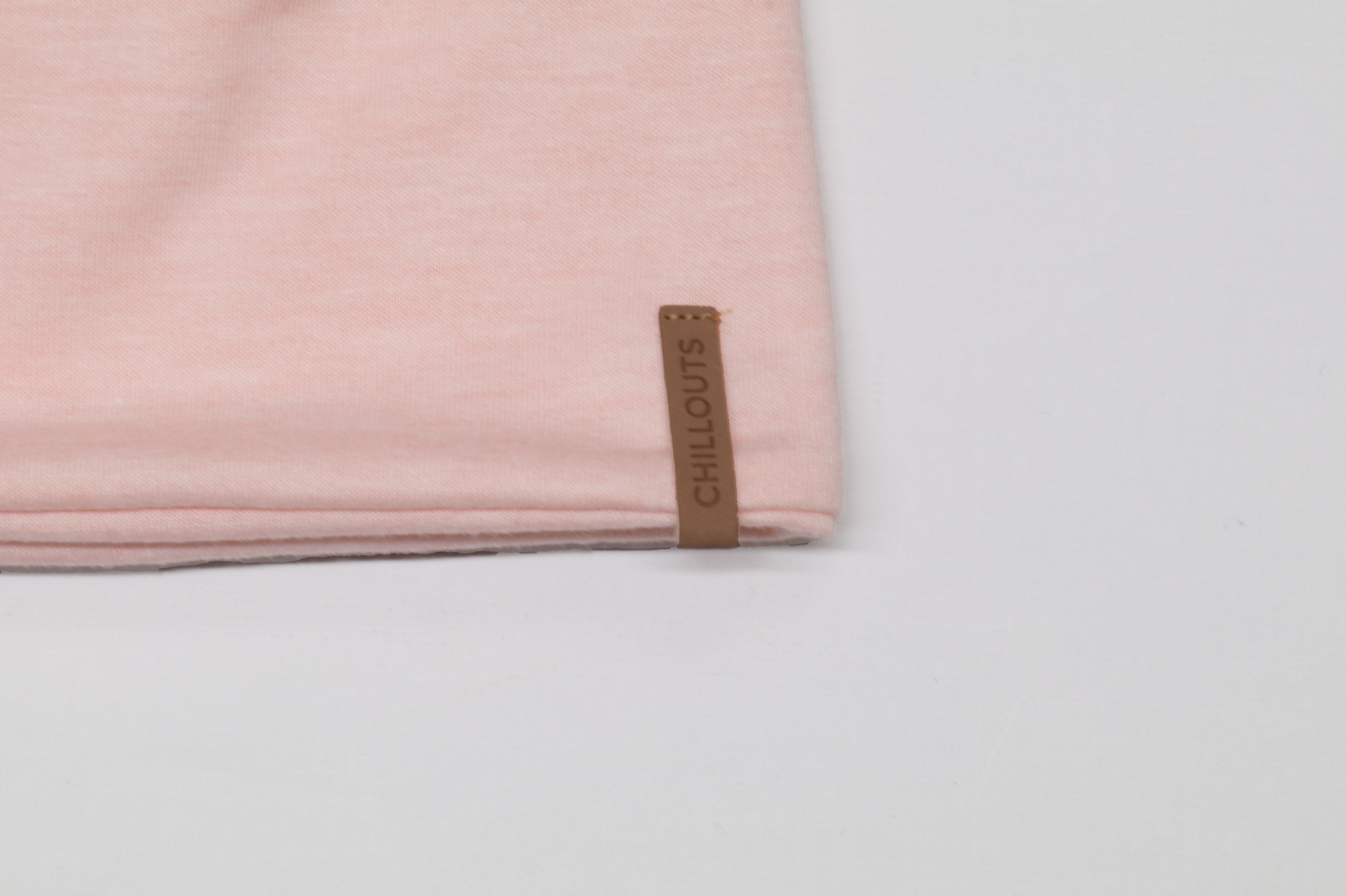 Beanie CHILLOUTS "Surrey Hat", Damen, rosa (rose melange), Jersey, Materialmix, meliert, Mützen Beanie, mit Melange-Effekt & angenehmem Tragekomfort für jeden Tag