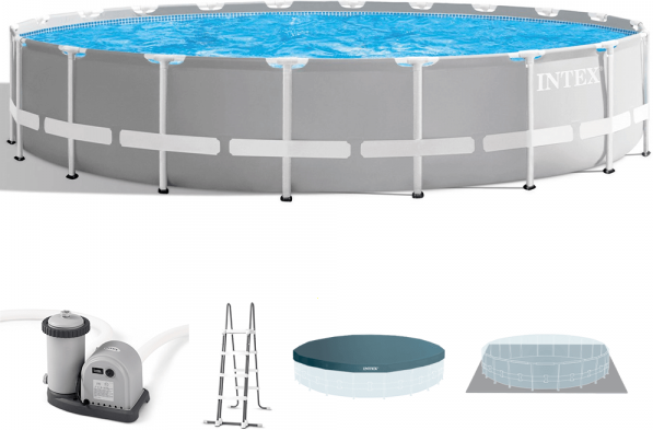 Intex Prisma Frame 26756NP - Ø610x132 cm - Piscine Ronde