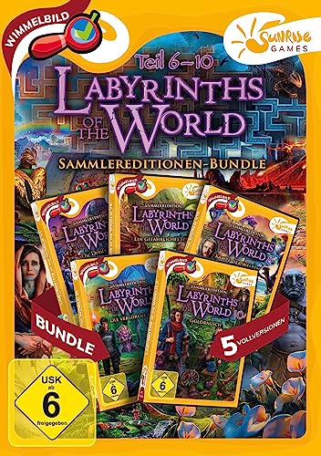 sunrise games - Labyrinths of the World 6-10 - Sammlereditionen Bundle - Preis vom 14.10.2026 23:07:16 h