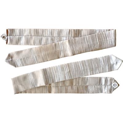 Raffhalter WECKBRODT "Ornella", beige (natur), B:70cm H:5cm, Polyester, Raffhalter, Dekoration, Vorhang, Gardine, Store