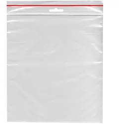 Schnellverschlussbeutel (LDPE) transparent 25 x 30 cm
