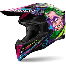 Airoh Off Road Helm Wraaap Music Gloss XS