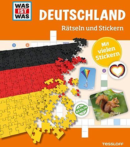 Anja Kunze - Rätseln und Stickern: Deutschland (WAS IST WAS - Rätselhefte) - Preis vom 11.10.2026 15:43:13 h