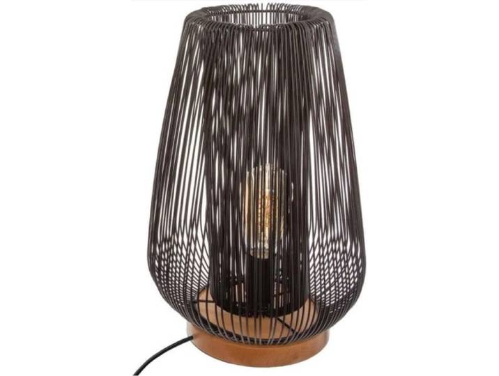 Tafellamp Noda - Zwart Metaaldraad - 40.5 cm