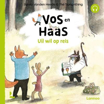 Vos en Haas - Uil wil op reis - Sylvia Vanden Heede, Audio, 9789465510873