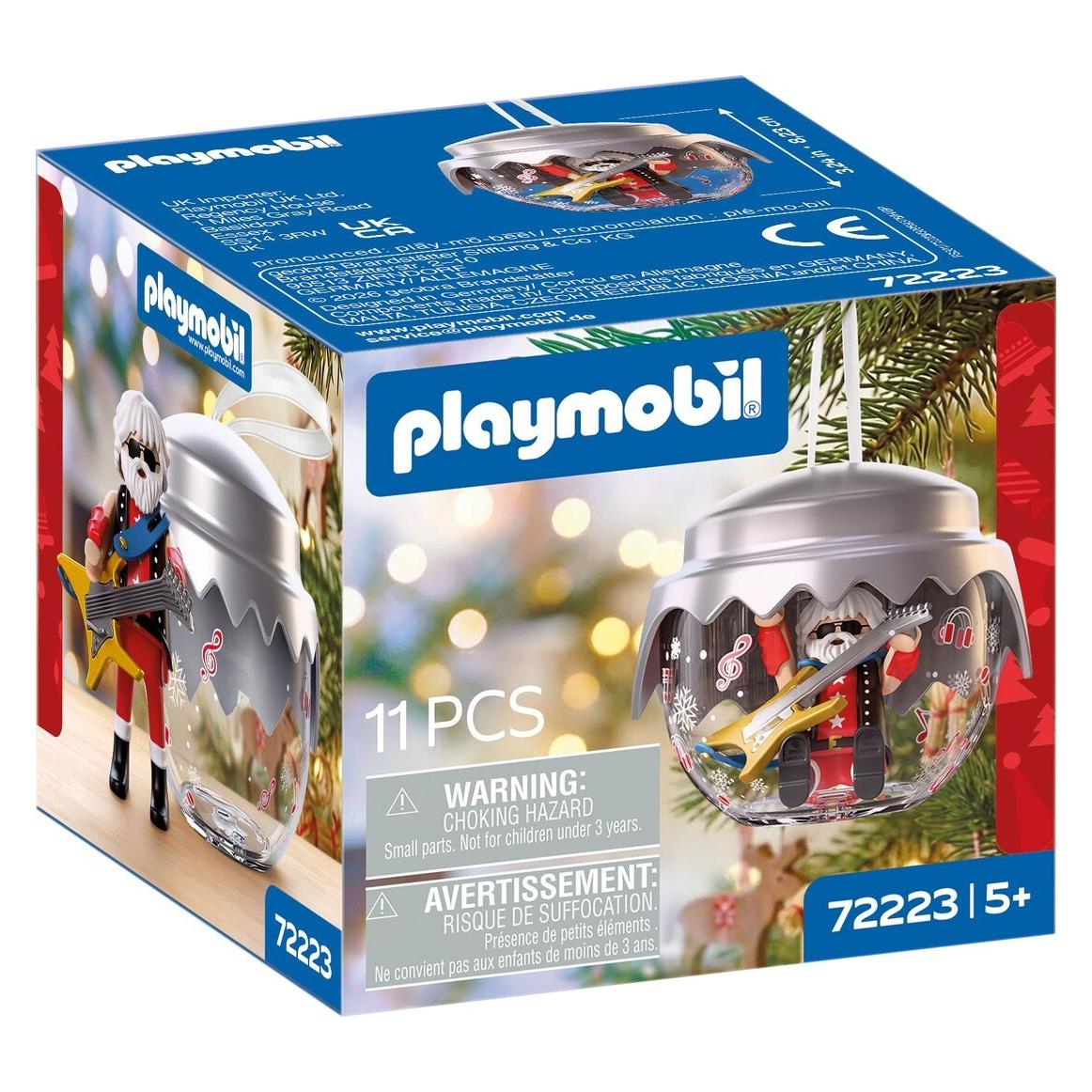Playmobil Weihnachtskugel: Rockstar (72223)