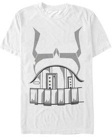 Men's Big & Tall Trooper Uniform Tee by Star Wars in White (Size XLT)