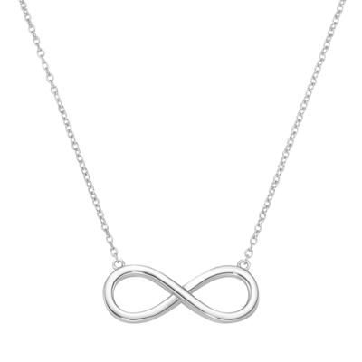 Collier "Infinity, Silber 925", silber, GIORGIO MARTELLO MILANO, Halsketten, Herren, 45cm, Collier