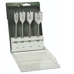 Bosch Flachfräsbohrer-Set 16,0x160,22,0x160,25,0x160,32,0x165, 4-tlg. - 2609255275