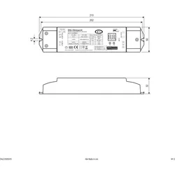 EVN Lichttechnik DALI-LED-Steuerung 350mA 50W DALD35050VS