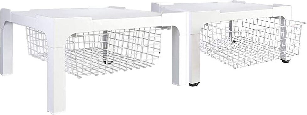 Doppel Untergestell für Waschmaschine und Trockner Sockel Podest Unterbau Erhöhung