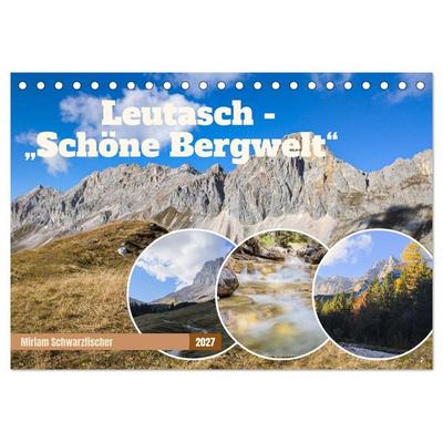 Leutasch - schöne Bergwelt (Tischkalender 2027 DIN A5 quer), CALVENDO Monatskalender