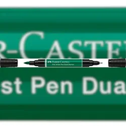 Faber Castell Tuschestift PAP Dual Marker phthalogrün dunkel