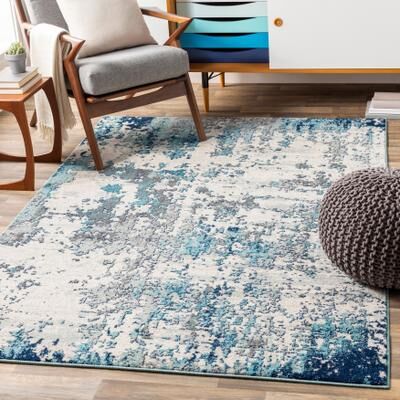 Livabliss Aveza Modern Abstract Polypropylene Area Rug