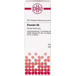 Oleander D 6 20 ML