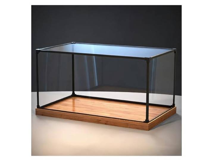 DJHGNFRDK Acryl-Vitrine, Acryl-Vitrine in Sondergrößen und stapelbar, einfache Montage(600x600x350mm/24x24x14in)
