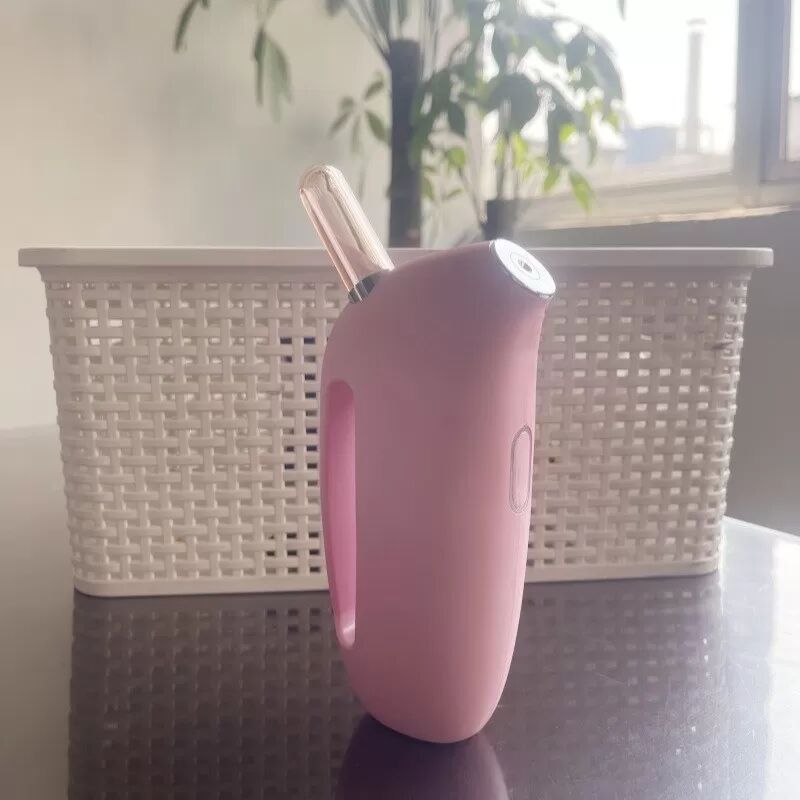 INF Hochdruck-Sauerstoff-Gesichts-Luftbefeuchter - Nano-Sprühgerät für tiefe Hydratation Rosa