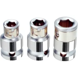 KS Tools 3/8" CHROMEplus Bit-Adapter-Stecknuss - 918.3983