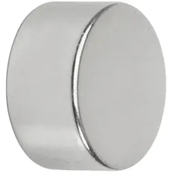 MAUL Neodym Magnete 10x5 mm, 50er-Pack silber, 0.5 cm