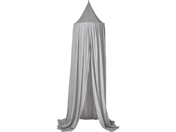 Meyco Baby Uni klamboe - light grey