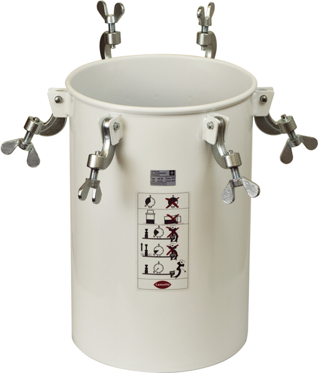 Lamello Druckkessel LK 10 mit 6 Verschlüssen (552041)