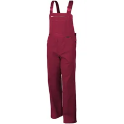 QUALITEX HIGH QUALITY WORKWEAR Latzhose favorit rot Herren: 98