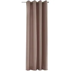 VORHANG PALERMO HxB 225x140 cm Taupe
