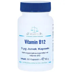 Vitamin B12 3 μg Junek Kapseln 60 St