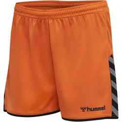 hummel Authentic Polyester Shorts Damen tangerine S