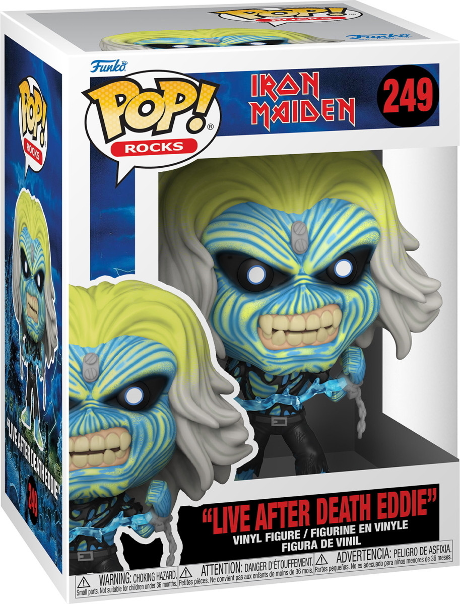 Funko Pop! Iron Maiden Life After Death Eddie 249 Vinyl figuur