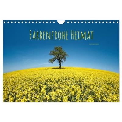 Farbenfrohe Heimat (Wandkalender 2027 DIN A4 quer), CALVENDO Monatskalender