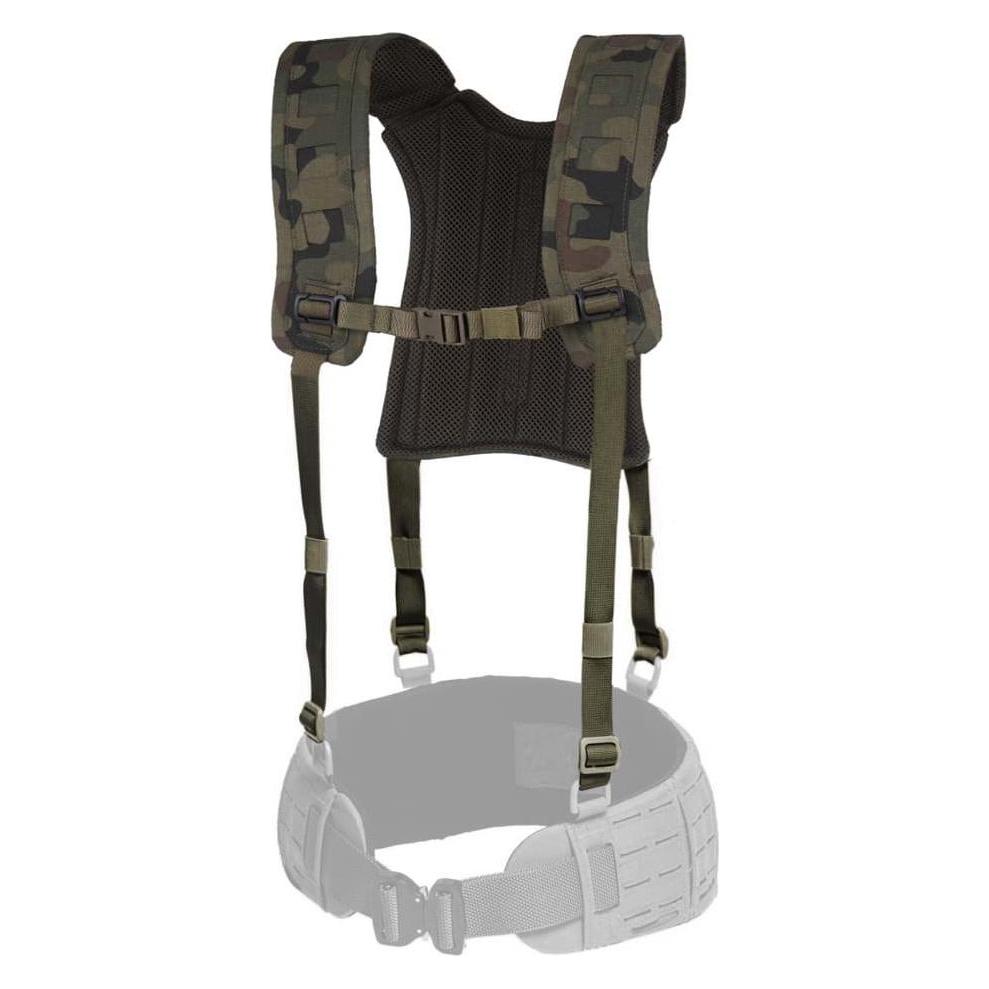 Templars Gear H-Harness 4-Point Tactical Suspenders PL Woodland (62758396)