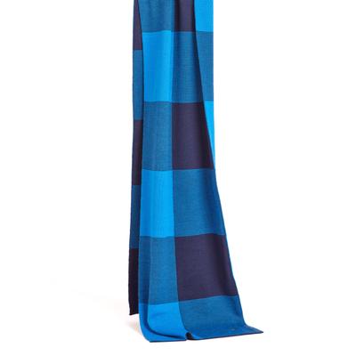 Schal BURLINGTON "Celtic Charm", Jungen, Gr. onesize, classyblau (6619), Modetücher Schal