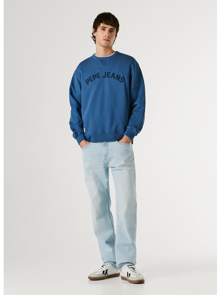 Pepe Jeans Sweatshirt "Gio" in Blau - L