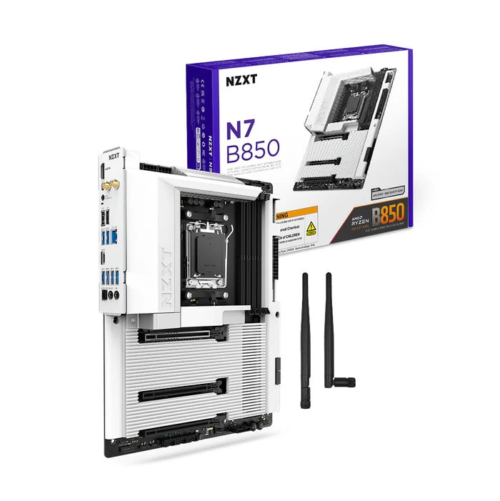 NZXT N7 B850 ATX Mainboard - Sockel AM5