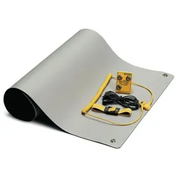 Safeguard, Zubehör Arbeitsschutz, ESD-Tischmatten Set XS Pro Swiss, 600 x 400 mm, Schweizer Erdungsstecker, 5-teilig (Statikschutz)