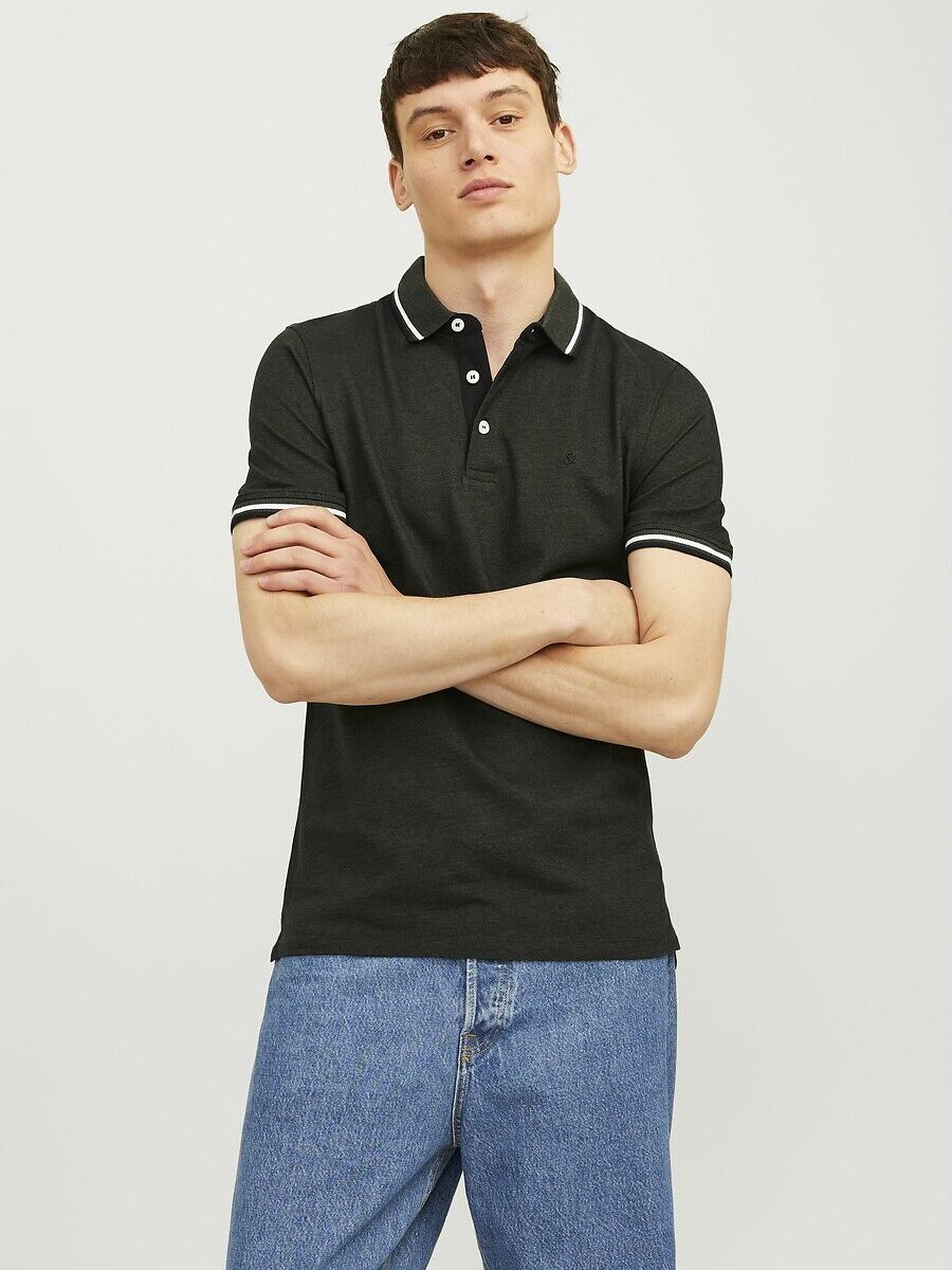 JACK & JONES Lot de 2 polos