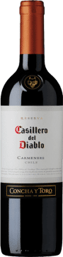 Reserva Carmenere 2023 - Casillero Del Diablo - Concha y Toro - Valle Central - Rotwein - 0.75L Valle Central
