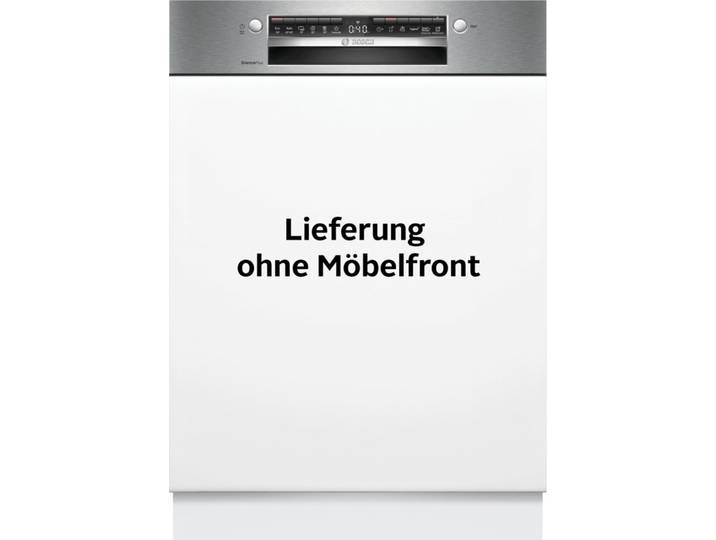 BOSCH teilintegrierbarer Geschirrspüler Serie 4 SMI4EVS09E, 14 Maßgedecke, Autom. Türöffnung gegen Kondenswasser, VarioFlex-Körbe & Schublade