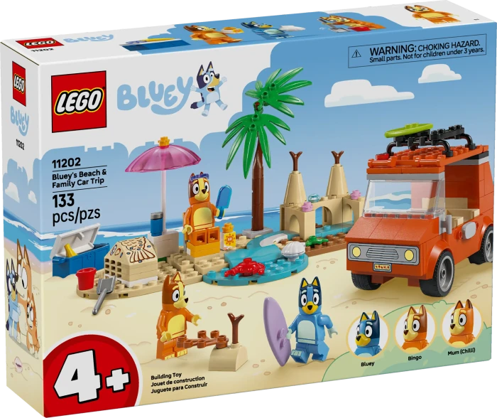 LEGO Bluey 11202 Blueys Strandausflug