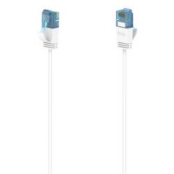 hama 00200688 Netzwerkkabel Flexi-Slim, CAT-6a, 10 Gbit/s, U/UTP, 0,75 m