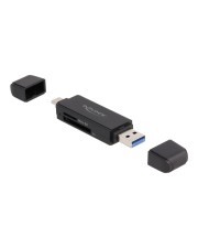 Delock Card Reader SuperSpeed USB 5 Gbps Type-C Typ-A Digital/Daten (91004)
