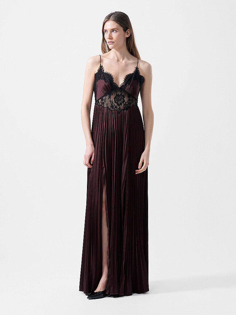 SELF-PORTRAIT Abendkleid  braun   36 36