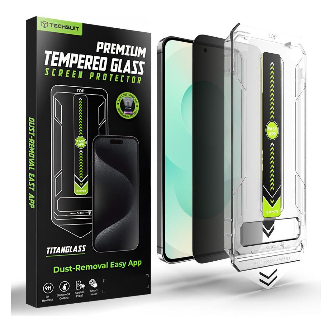 Techsuit - TitanGlass CrystalHD - Samsung Galaxy S25 Plus / Galaxy S24 Plus - Privacy (Samsung Galaxy S24+, Samsung Galaxy S25) (58823625)