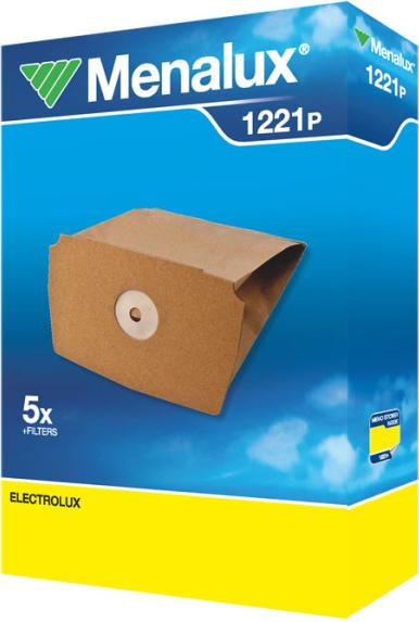 MENALUX stofzuigzakken voor Electrolux, type 1221 P, 5 stuks